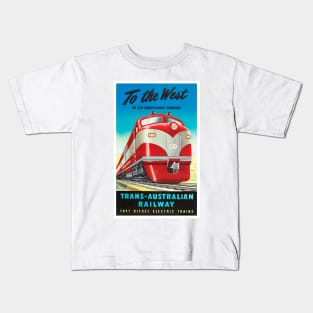 Trans-Australian Railway Kids T-Shirt